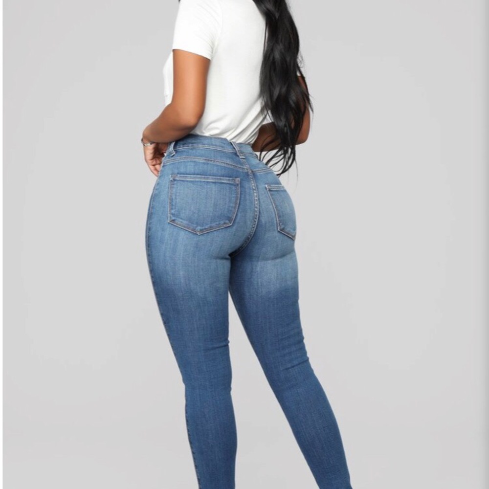 Fashion Nova High Waist Denim Jeans